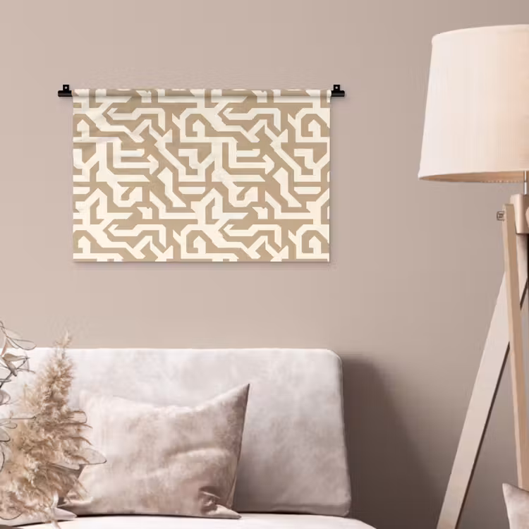Wandkleed - Modern - Abstract - Beige — 2