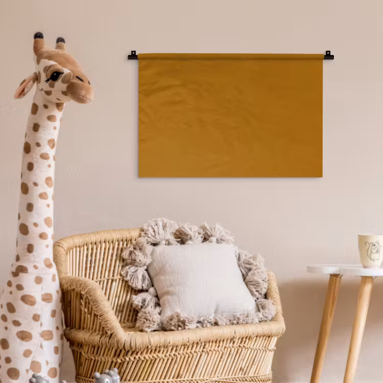 Wandkleed - Ocre - Gold - Geel — 5