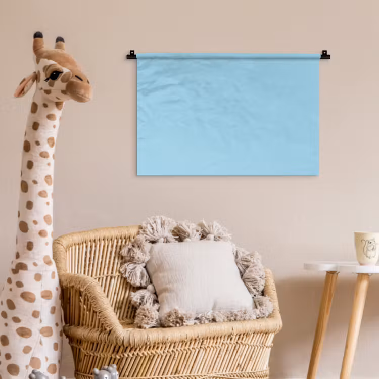 Wandkleed - Ice - Blue - Blauw — 5