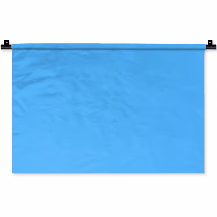 Wandkleed - Sky - Blue - Blauw — 1