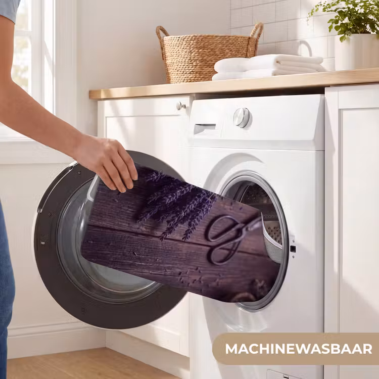 WC Mat - Bloemen - Rustiek - Paars — 6