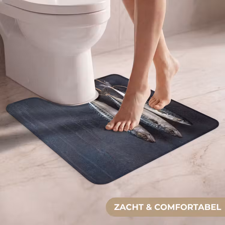 WC Mat - Drie vissen - Touw — 5