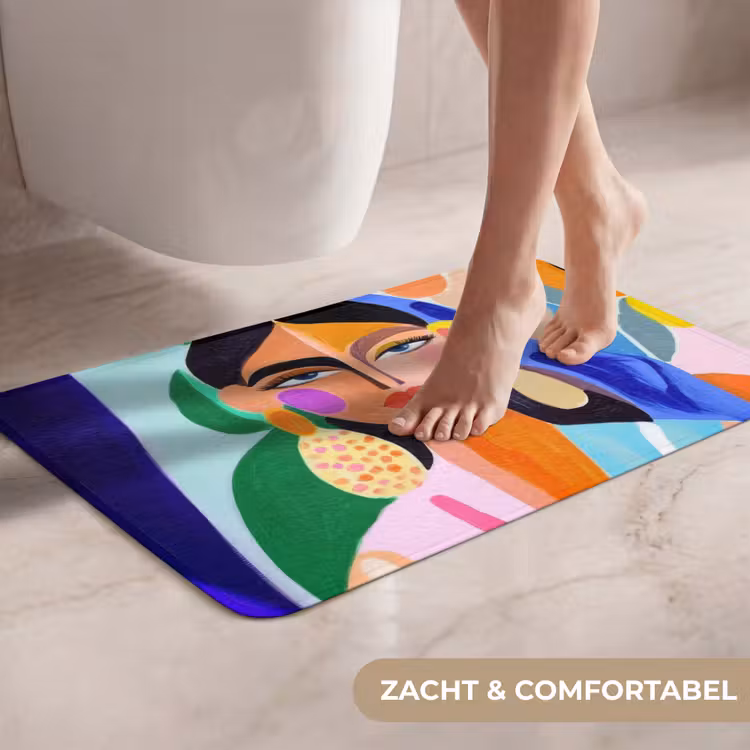 WC Mat - Portret - Vrouw - Modern — 7