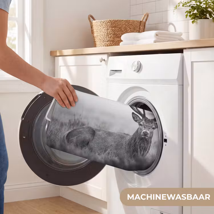WC Mat - Hert - Mistig - Zwart - Wit — 5