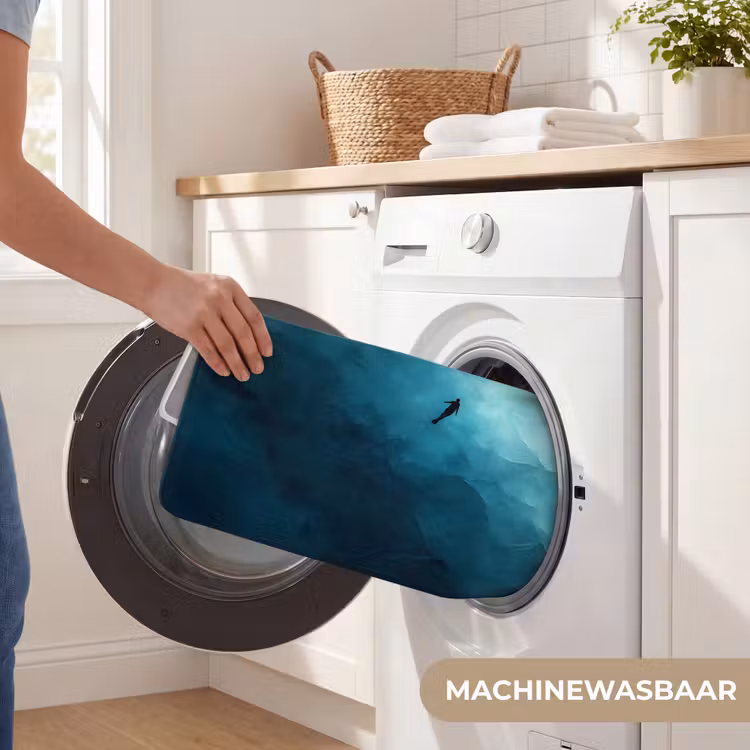 WC Mat - Zee - Silhouet - Abstract - Blauw — 5