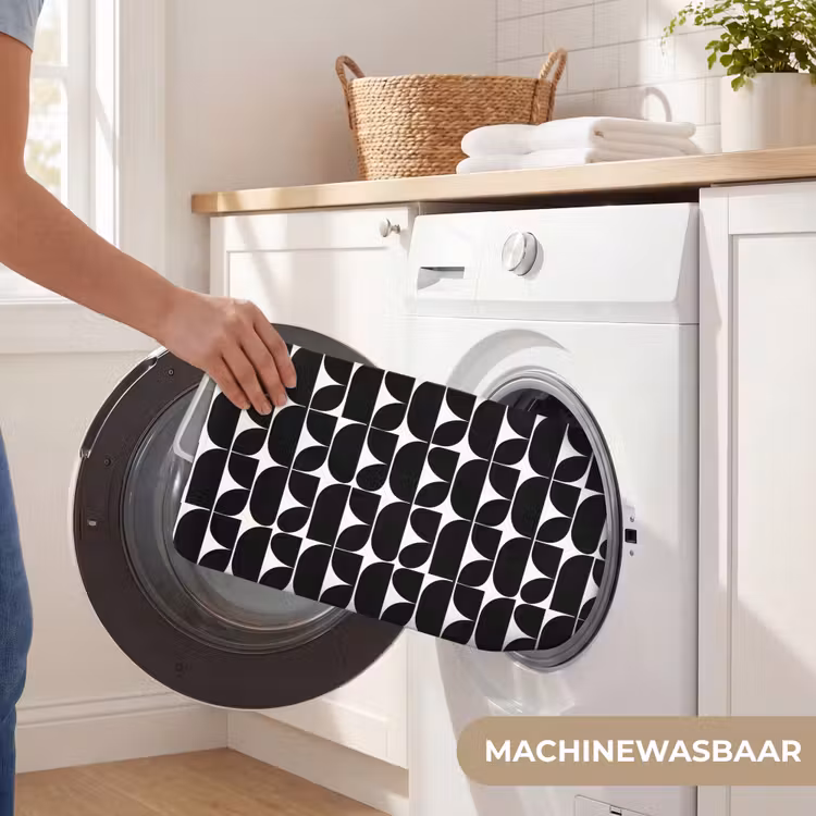 WC Mat - Modern - Geometrisch - Zwart — 5