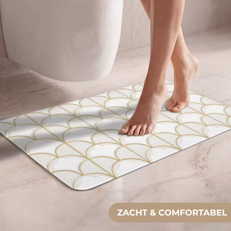 WC Mat - Mozaïek - Bogen - Goud — 7