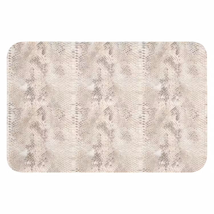 WC Mat - Slang - Patroon - Beige — 1