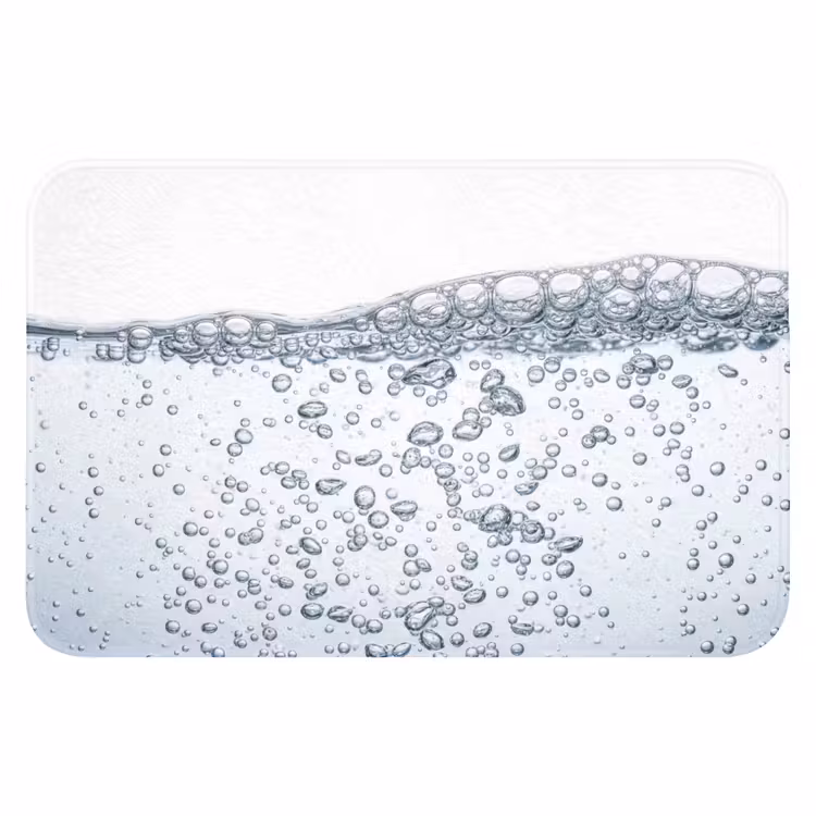 WC Mat - Luchtbellen - Water - Dynamisch — 1