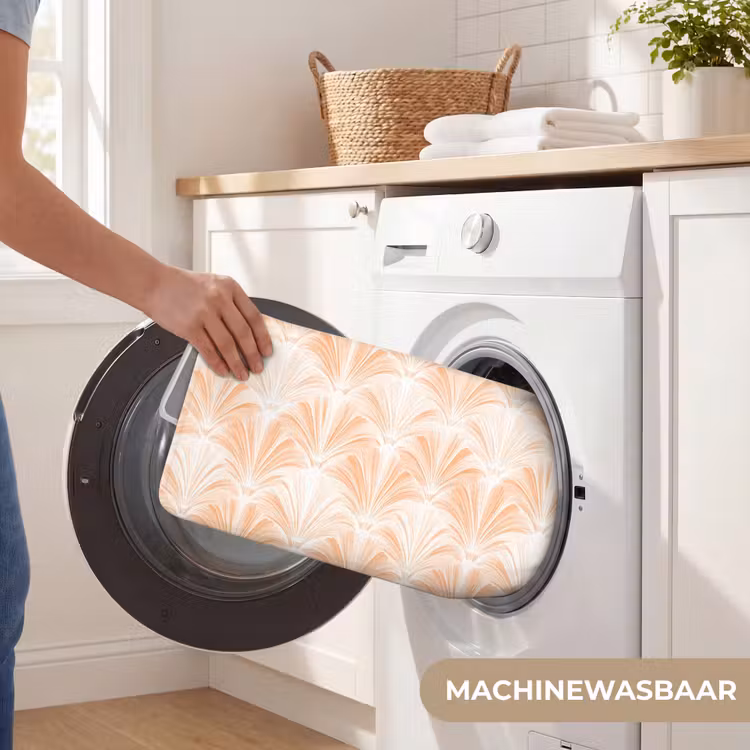WC Mat - Waaier - Patroon - Perzik — 5