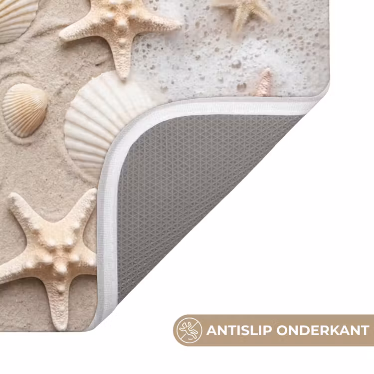 WC Mat - Schelpen - Zeesterren - Strand — 3