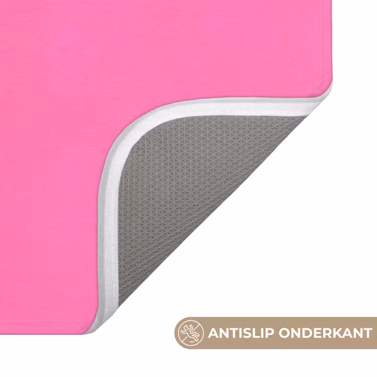 WC Mat - Palmbomen - Modern - Roze — 3
