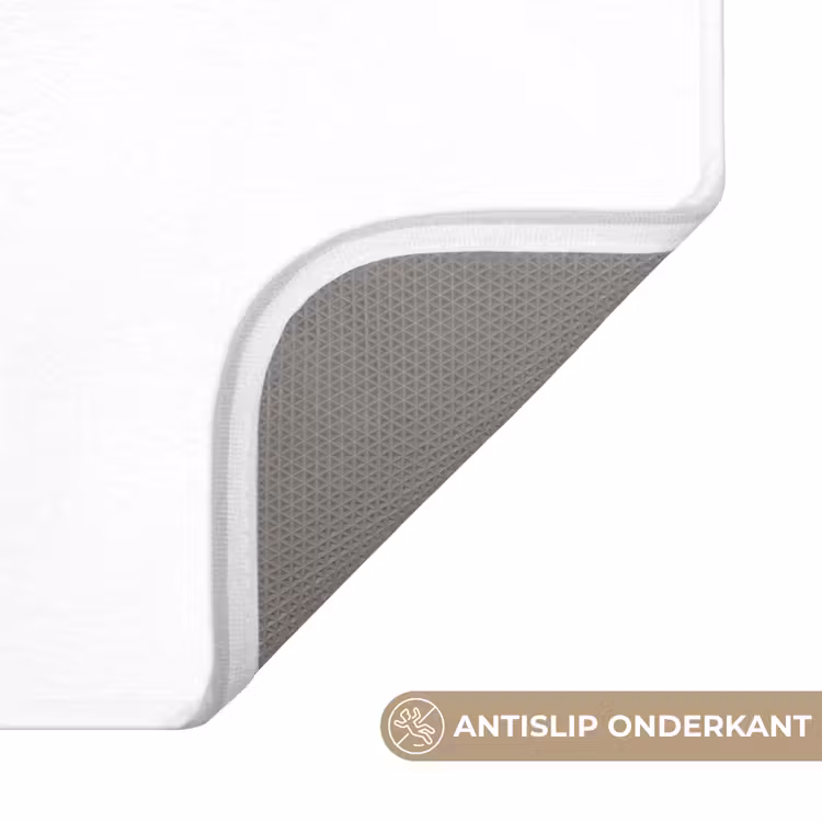 WC Mat - Tekst - Modern - Zwart - Wit — 3