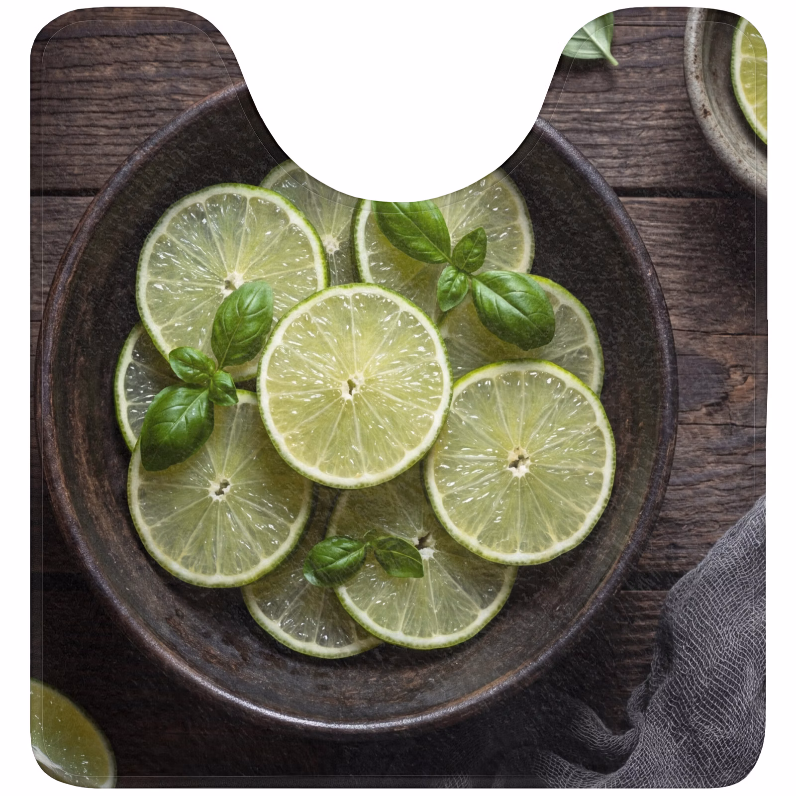WC Mat - Fruit - Groen - Eten — 1