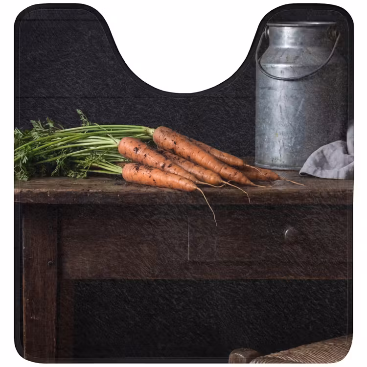 WC Mat - Groenten - Rustiek - Stilleven — 1