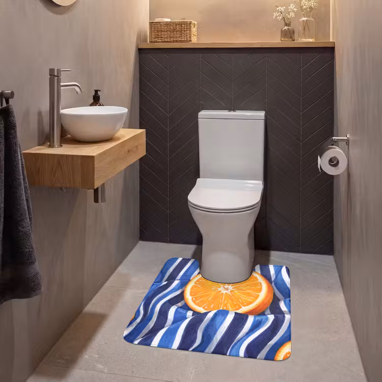 WC Mat - Eten - Fruit - Oranje — 2