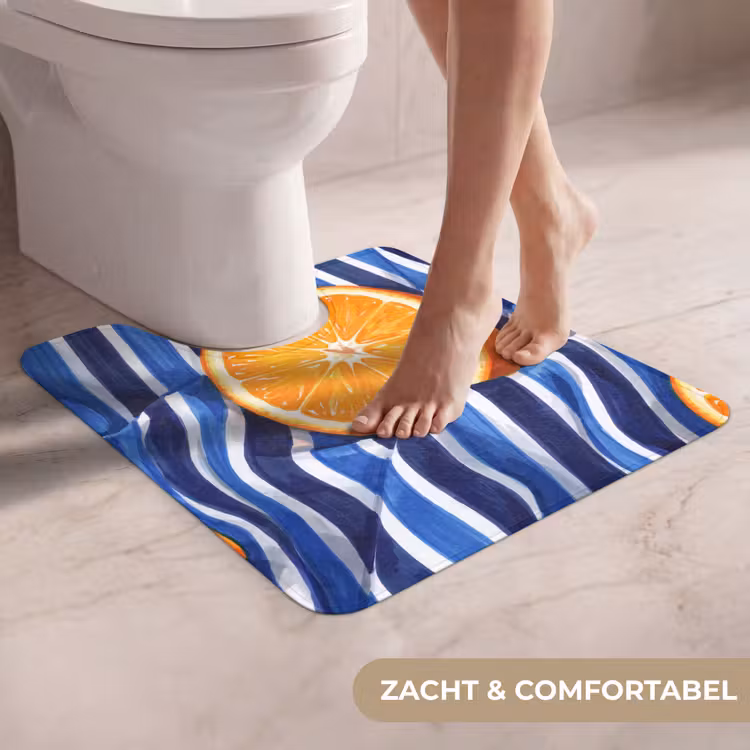WC Mat - Eten - Fruit - Oranje — 5