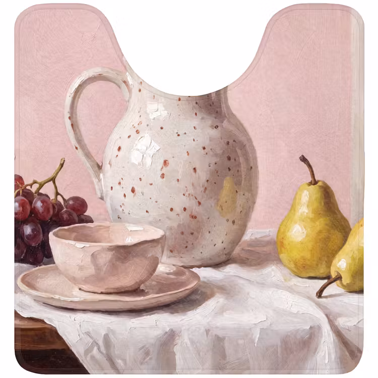 WC Mat - Stilleven - Fruit - Roze — 1