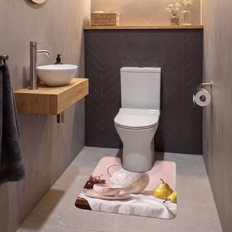 WC Mat - Stilleven - Fruit - Roze — 2