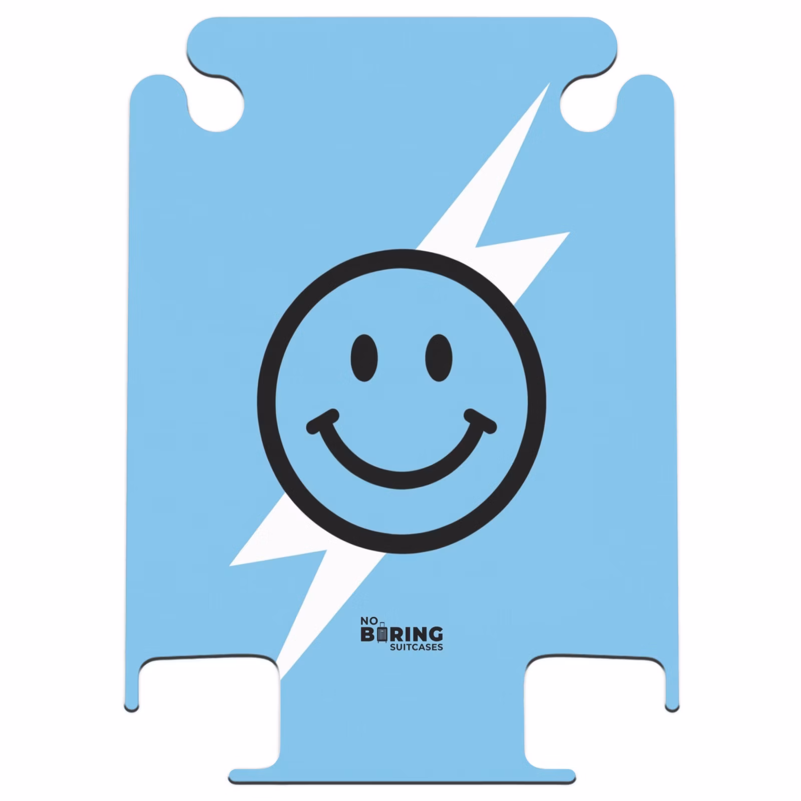 CaseSwap - Smiley - Blauw - Bliksem — 1