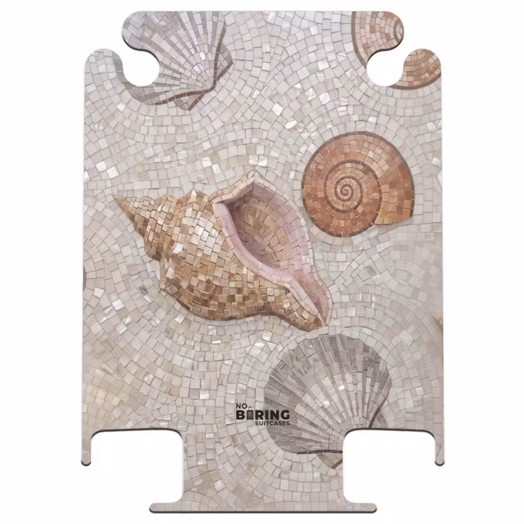 CaseSwap - Schelp - Mozaïek - Zee - Beige - Modern — 1