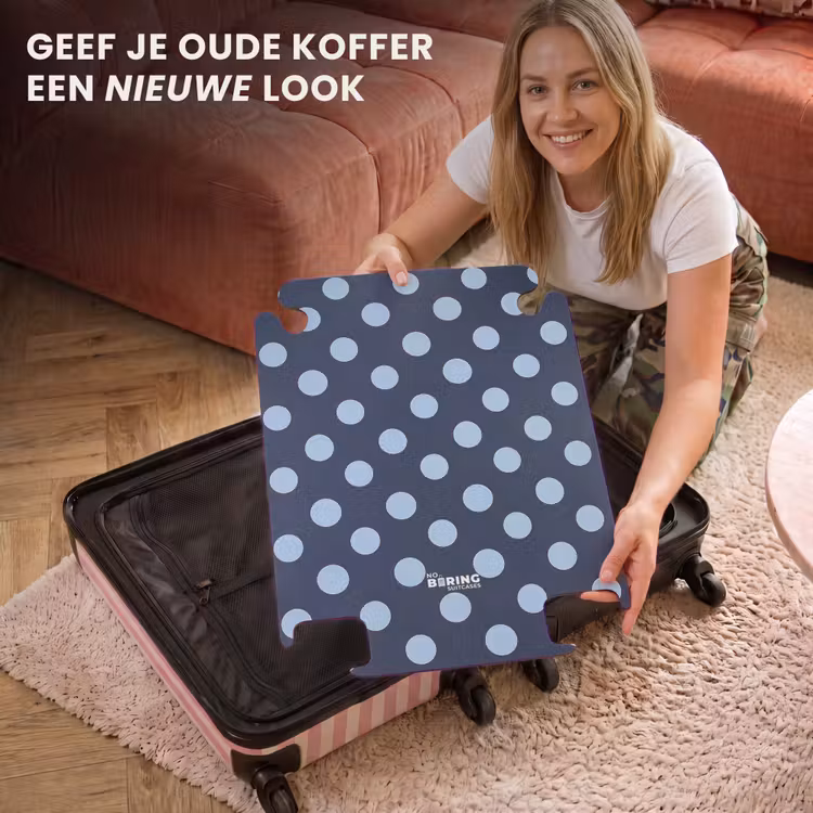 CaseSwap - Klassiek - Dots - Blauw — 3