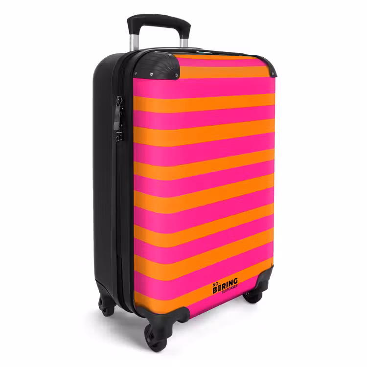 CaseSwap - Strepen - Horizontaal - Roze — 2