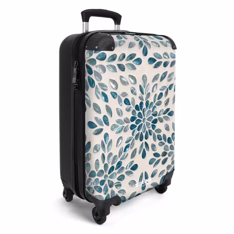 CaseSwap - Patroon - Bladeren - Abstract - Modern - Turquoise — 2