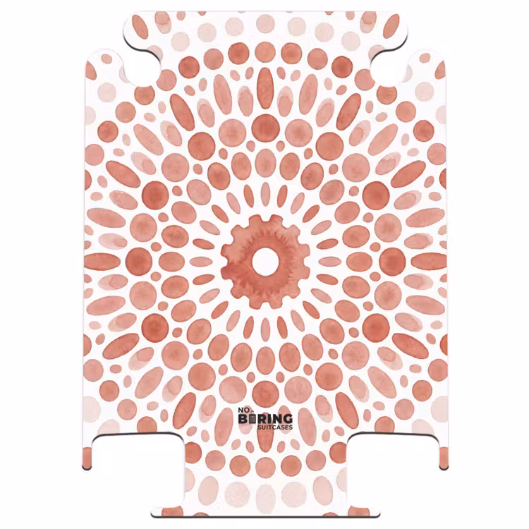 CaseSwap - Patroon - Cirkels - Abstract - Modern - Rood — 1