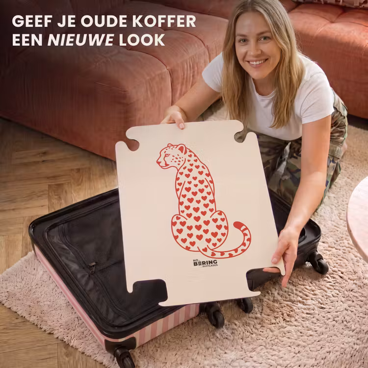 CaseSwap - Kat - Harten - Dieren - Modern - Rood — 3