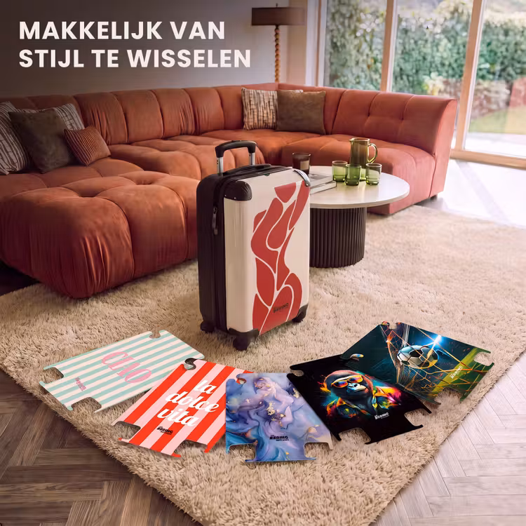 CaseSwap - Vrouw - Figuur - Abstract - Modern - Rood — 5