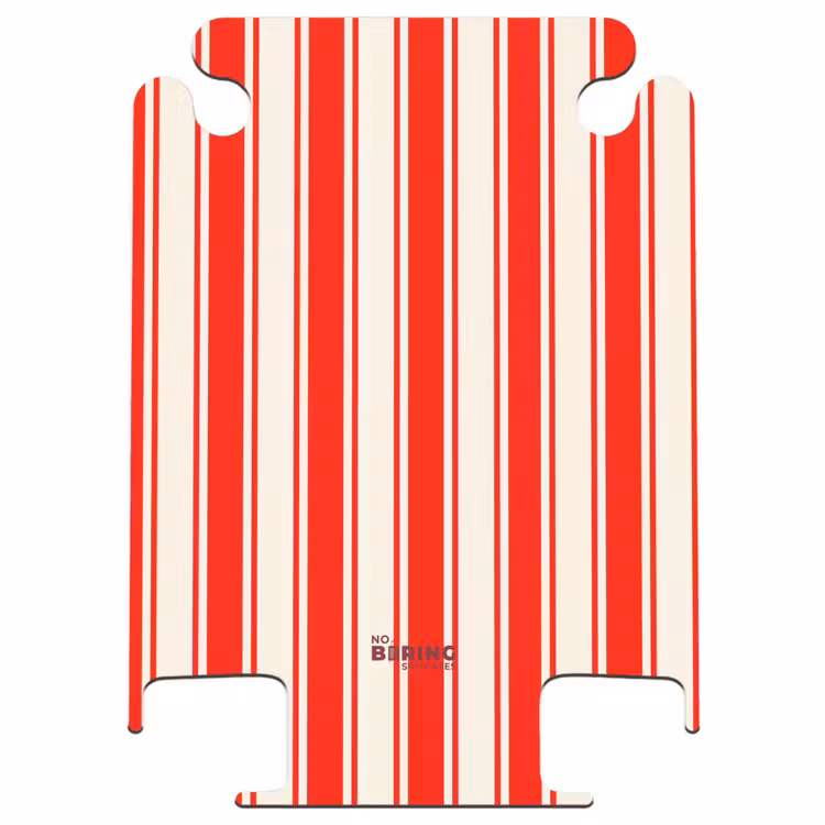 CaseSwap - Verticale strepen - Rood - Wit — 1