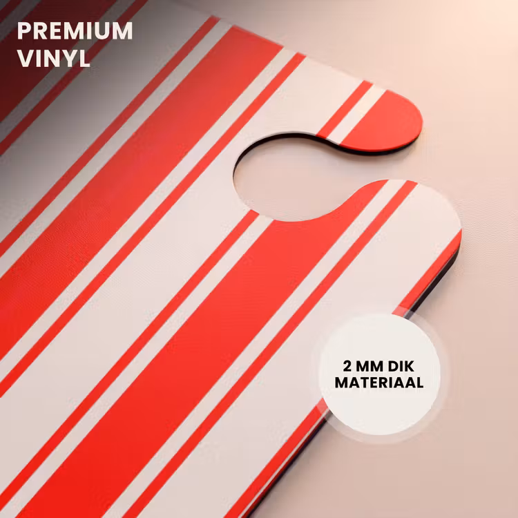 CaseSwap - Verticale strepen - Rood - Wit — 6