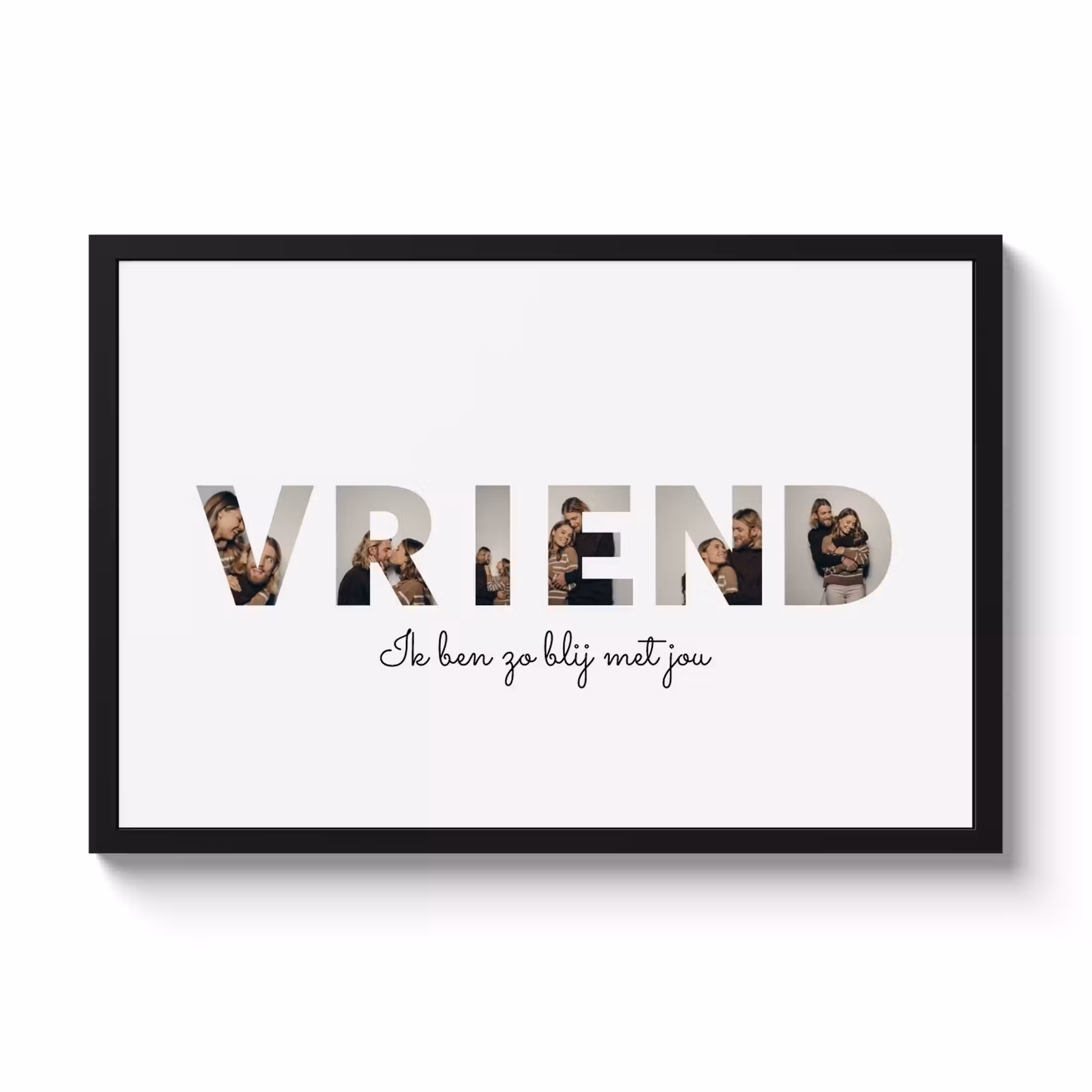 Poster met lijst – Vriend